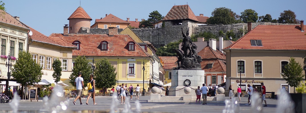Eger vára – sétány